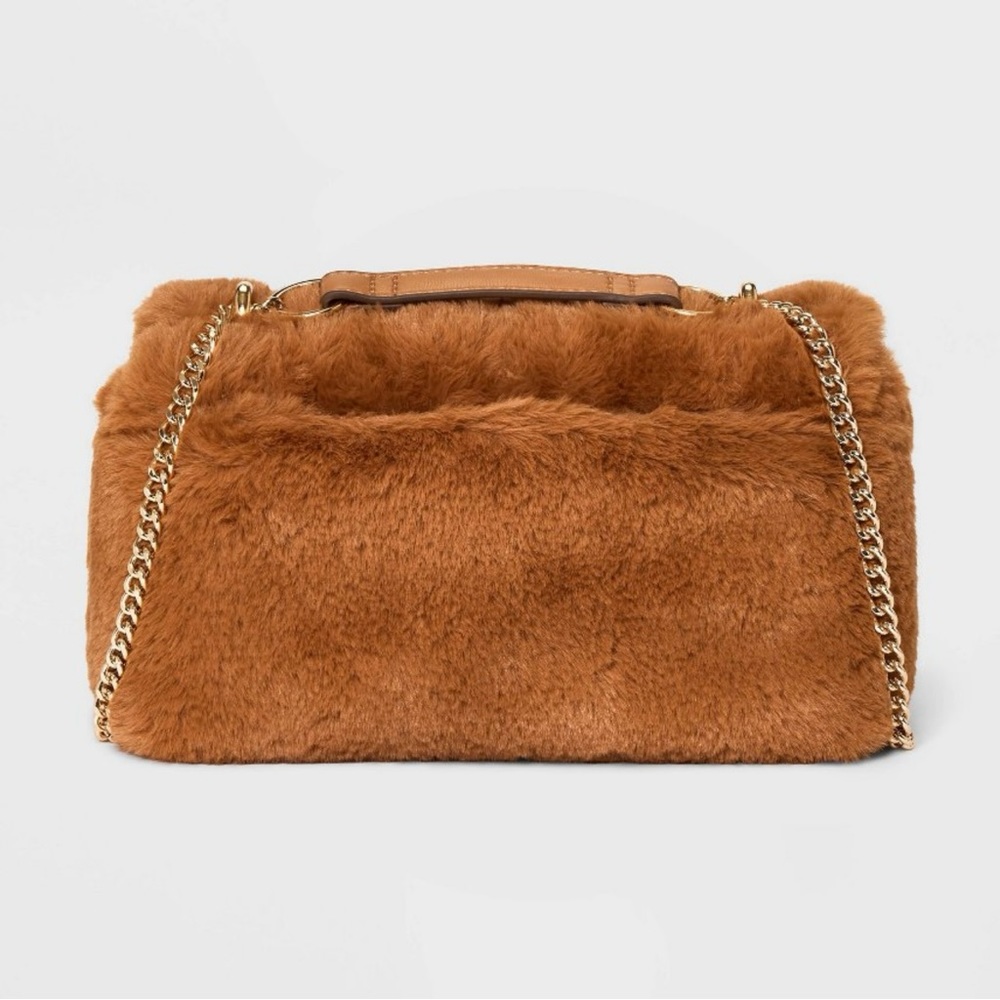 NWT Sophie Fuzzy Crossbody Handbag from A New Day - Picture 5 of 16